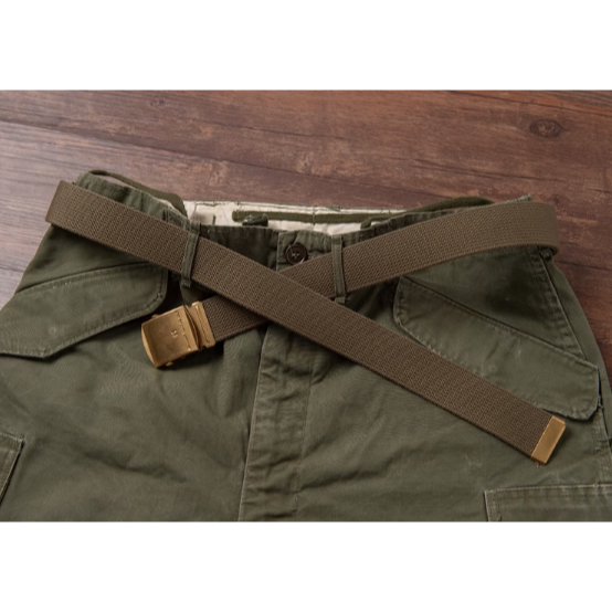 OFFICERS TROUSER BELT 代號DLA100-82-C 類公發美國軍官帆布腰帶-細節圖2