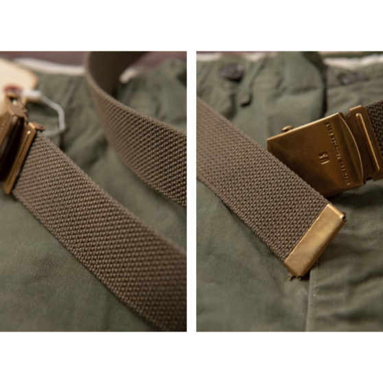 OFFICERS TROUSER BELT 代號DLA100-82-C 類公發美國軍官帆布腰帶-細節圖6