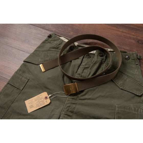 OFFICERS TROUSER BELT 代號DLA100-82-C 類公發美國軍官帆布腰帶-細節圖7