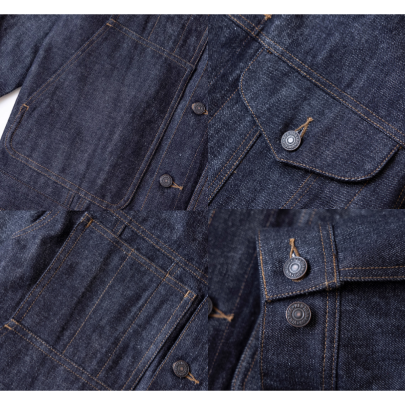 傳世經典 復刻 Cruiser denim jacket 巡航者短板牛仔夾克-細節圖6