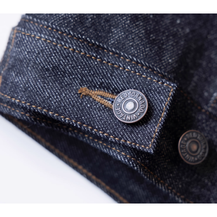 傳世經典 復刻 Cruiser denim jacket 巡航者短板牛仔夾克-細節圖7