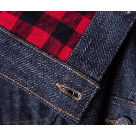 傳世經典 復刻 Cruiser denim jacket 巡航者短板牛仔夾克-細節圖9