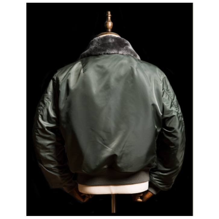 重磅來襲 AF48 (641) USAF B-15D 飛行夾克 皮毛一體 二戰飛行服-細節圖4