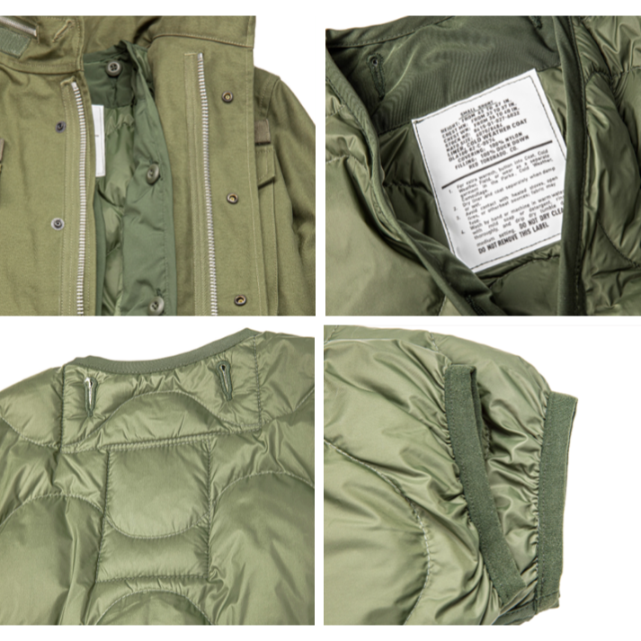 M65 LINER 羽絨版 400T 內裏 類公發 m51-細節圖5