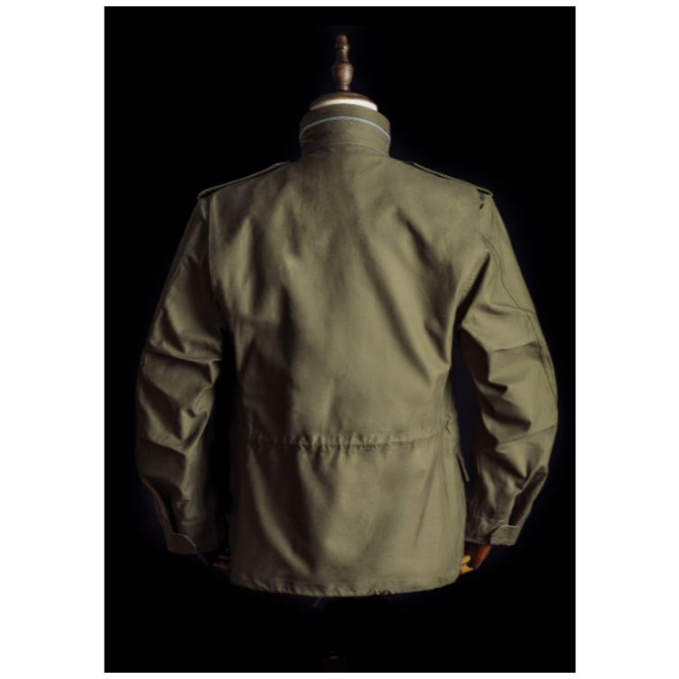 頂級復刻系列 M-65 Field Jacket 野戰夾克 100%純棉手工拉鍊 OG107  EL CAPITAL-細節圖3