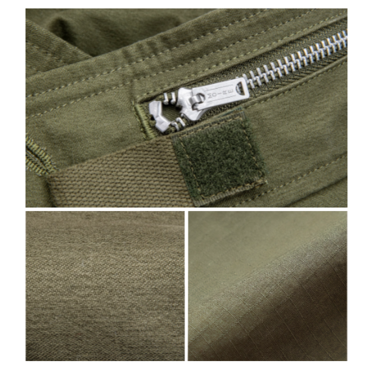頂級復刻系列 M-65 Field Jacket 野戰夾克 100%純棉手工拉鍊 OG107  EL CAPITAL-細節圖6