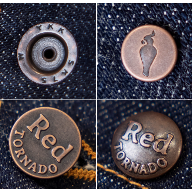 RT 復刻11MJ 藍赤耳 18oz 元年版型 訂製五金 牛仔夾克 EL CAPITAL-細節圖6