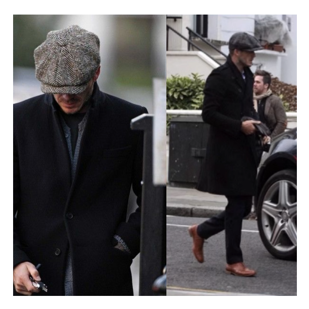 EL CAMINO Herringbone 8 Panel Riders Cap 報童帽 貝雷帽 魚骨紋-細節圖8