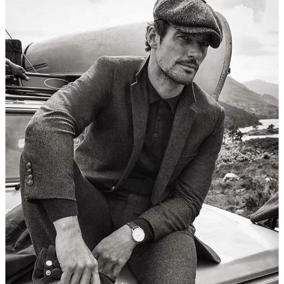 EL CAMINO Herringbone 8 Panel Riders Cap 報童帽 貝雷帽 魚骨紋-細節圖9