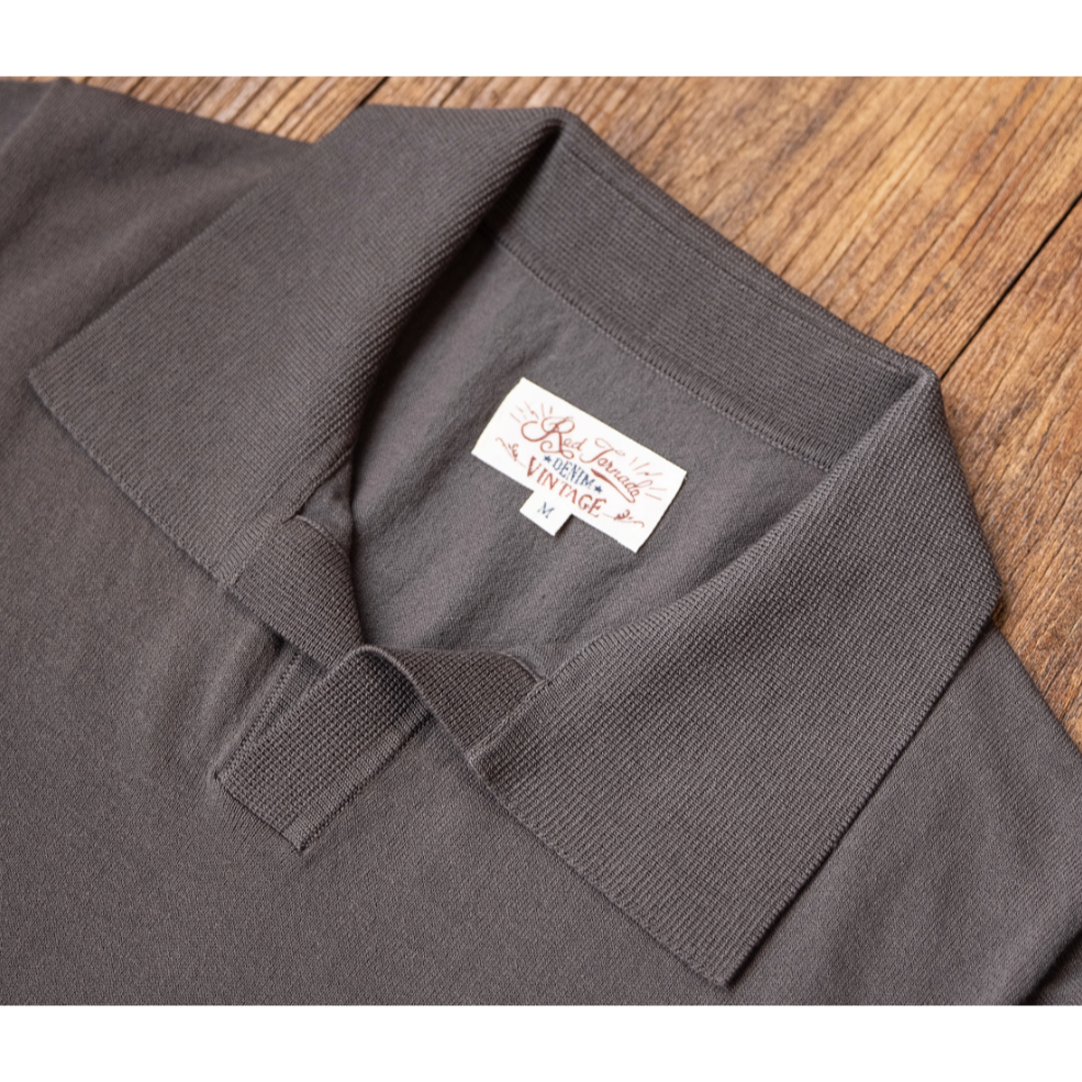 意式精選 針織馬球衫 一片領 羅紋袖口 POLO衫 高爾夫球衫 EL CAPITAL-細節圖10