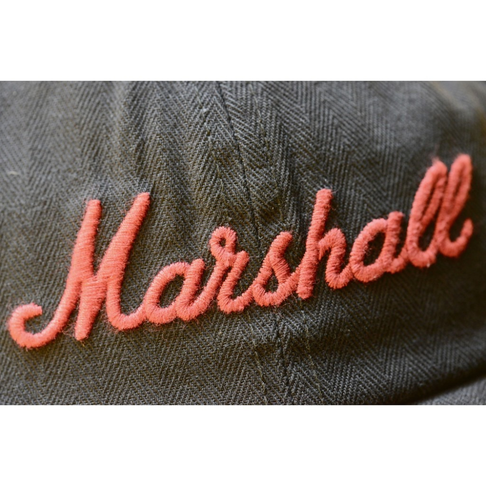 We Capital 現貨秒發 Rock ＇N＇ Roll MARSHALL 棒球帽 水洗斜布紋 老帽 五片帽 五分割-細節圖6