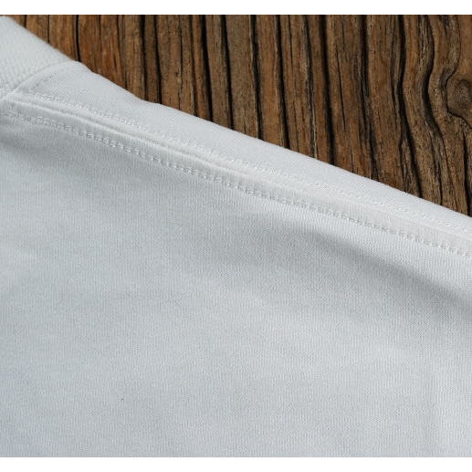 23ss 32S 雙針雙線 250G 長絨棉 小領口落肩短袖T-SHIRT CUSTOM LOOSE FIT-細節圖6