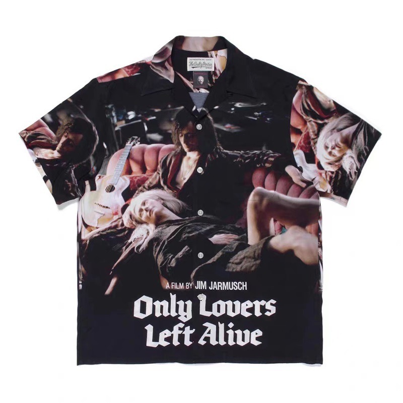 23SS NEW ARRIVALS WAKE UP MARINA 天國 T-SHIRT 印花 寬鬆 休閒穿搭 HIGH-細節圖2