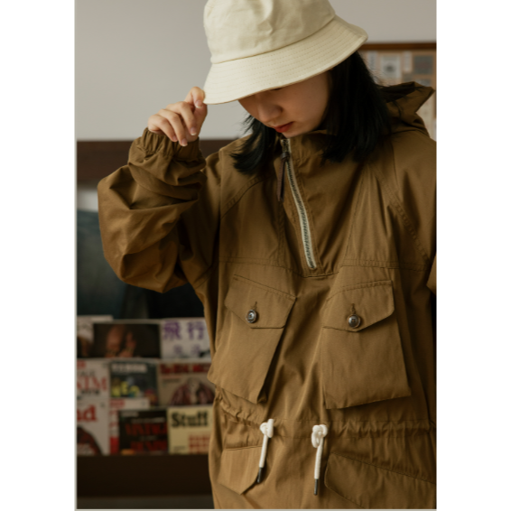 RT 防風外套 登山外套 機能外套 工裝 戶外 登山 露營 衝鋒衣 Anorak-細節圖4