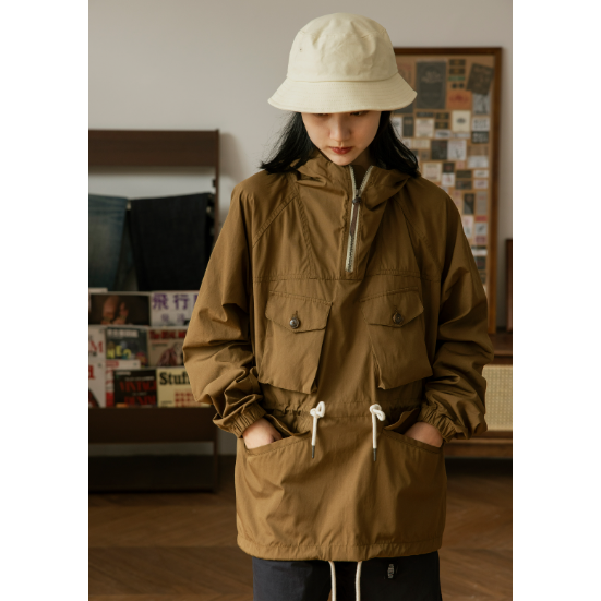 RT 防風外套 登山外套 機能外套 工裝 戶外 登山 露營 衝鋒衣 Anorak-細節圖5