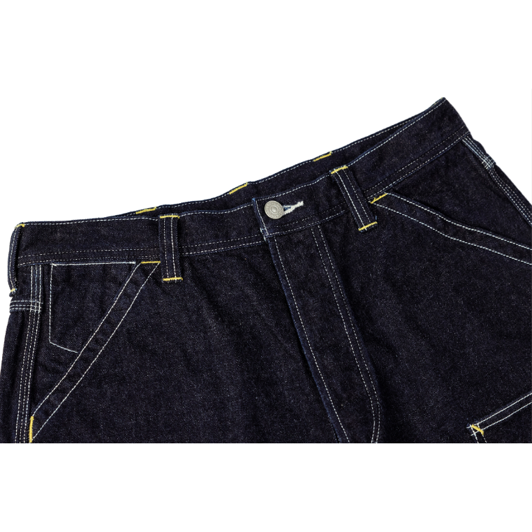 RT 復刻 井下工作褲 FW20S-30S 中高腰 直筒工作褲 Derrickman Denim Work Pants-細節圖6