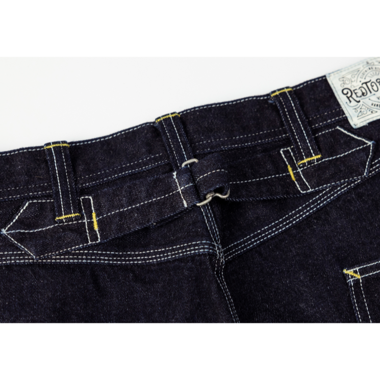 RT 復刻 井下工作褲 FW20S-30S 中高腰 直筒工作褲 Derrickman Denim Work Pants-細節圖7