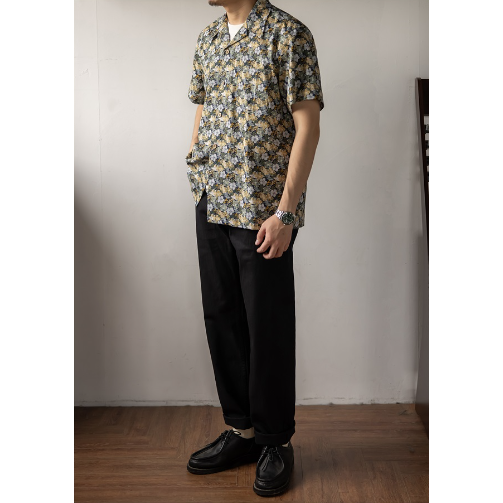 RT 夏威夷襯衫 古巴領 海灘襯衫 休閒襯衫 Aloha shirt EL CAPITAL-細節圖2