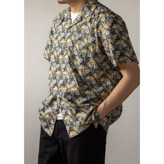 RT 夏威夷襯衫 古巴領 海灘襯衫 休閒襯衫 Aloha shirt EL CAPITAL-細節圖3