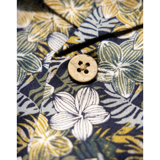 RT 夏威夷襯衫 古巴領 海灘襯衫 休閒襯衫 Aloha shirt EL CAPITAL-細節圖4
