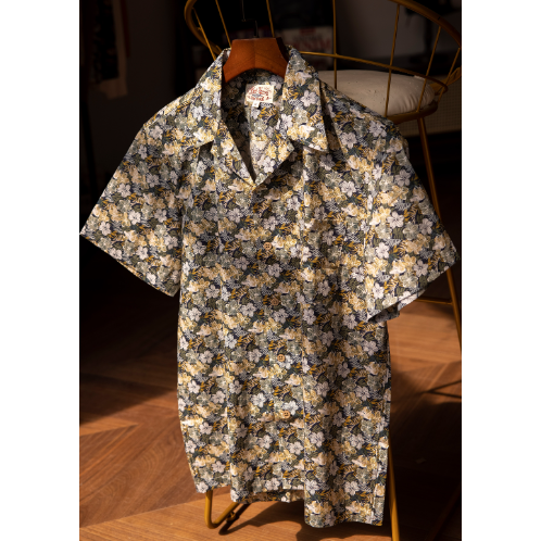 RT 夏威夷襯衫 古巴領 海灘襯衫 休閒襯衫 Aloha shirt EL CAPITAL-細節圖9