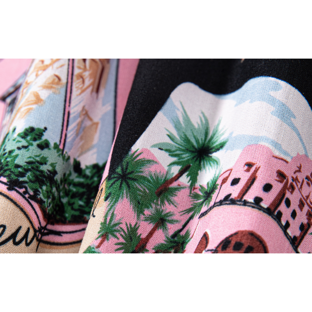 RT 夏威夷襯衫 ALOHA VINTAGE 夏威夷圖騰 椰子扣古巴領-細節圖4