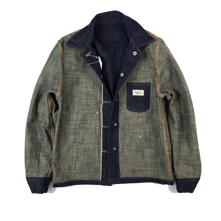 EL CAPITAL 獨家 Hugo Sánchez 系列 Coverall 18oz 赤耳布邊 YKK 黃銅釦-細節圖2