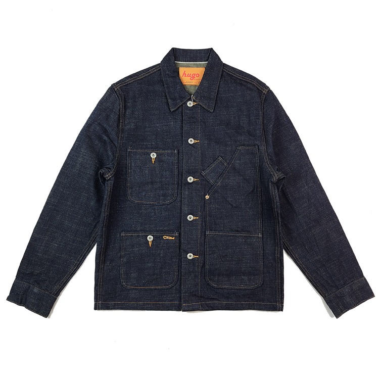 EL CAPITAL 獨家 Hugo Sánchez 系列 Coverall 18oz 赤耳布邊 YKK 黃銅釦-細節圖3