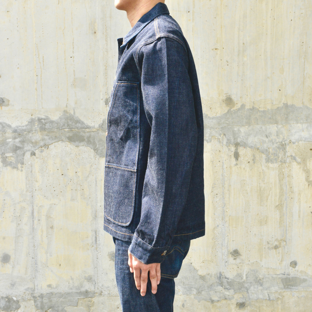 EL CAPITAL 獨家 Hugo Sánchez 系列 Coverall 18oz 赤耳布邊 YKK 黃銅釦-細節圖5