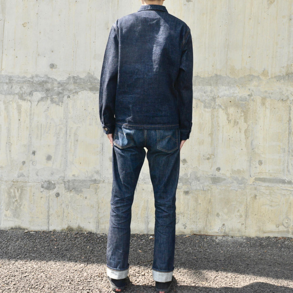 EL CAPITAL 獨家 Hugo Sánchez 系列 Coverall 18oz 赤耳布邊 YKK 黃銅釦-細節圖6