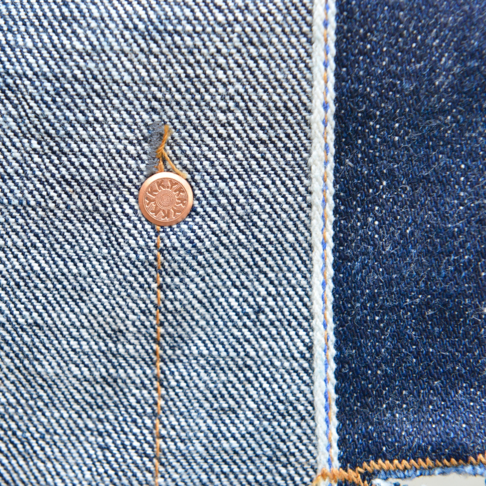 EL CAPITAL 獨家 Hugo Sánchez 系列 Coverall 18oz 赤耳布邊 YKK 黃銅釦-細節圖8