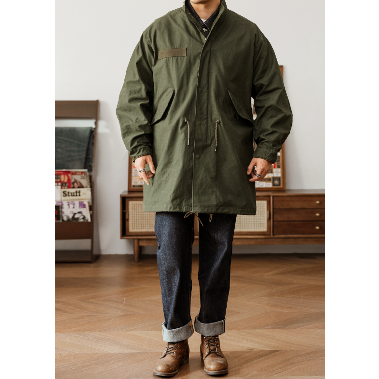 頂級復刻系列 M-65 PARKA 外套大衣 緞棉 YKK EL CAPITAL-細節圖2
