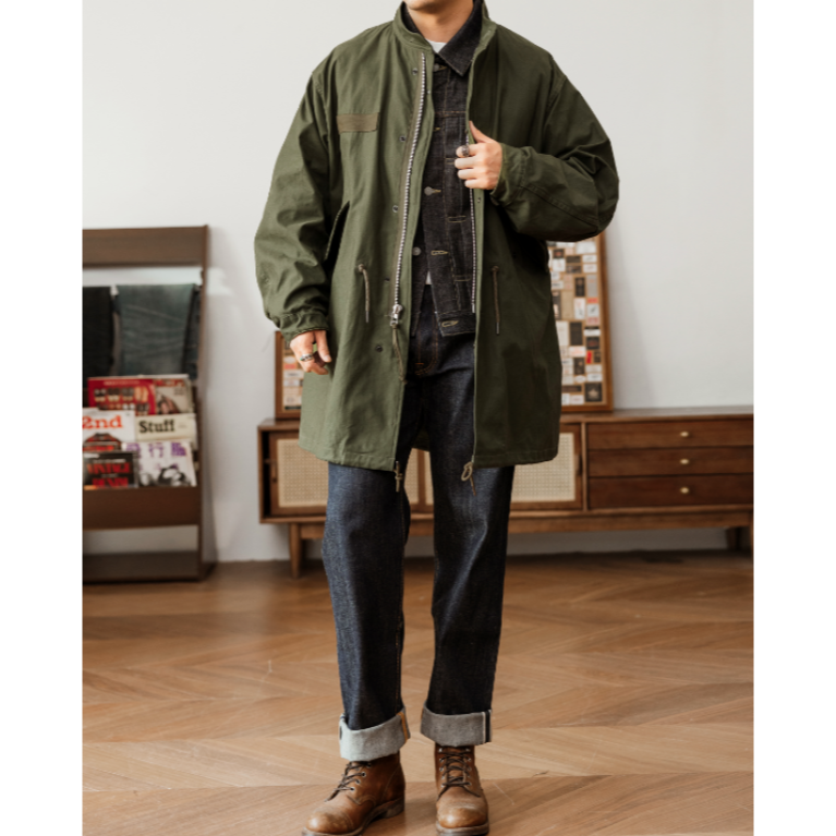 頂級復刻系列 M-65 PARKA 外套大衣 緞棉 YKK EL CAPITAL-細節圖3