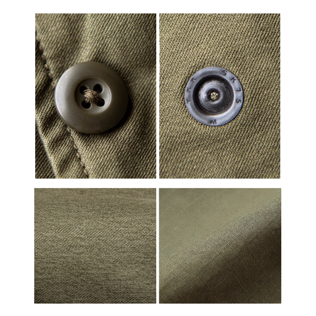 頂級復刻系列 M-65 PARKA 外套大衣 緞棉 YKK EL CAPITAL-細節圖4