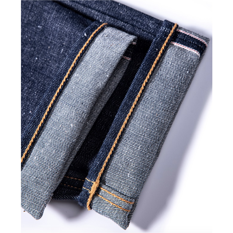 RT 復刻系列 200T 14oz 雪花棉 紅赤耳 巴黎扣 背帶扣 EL CAPITAL-細節圖9