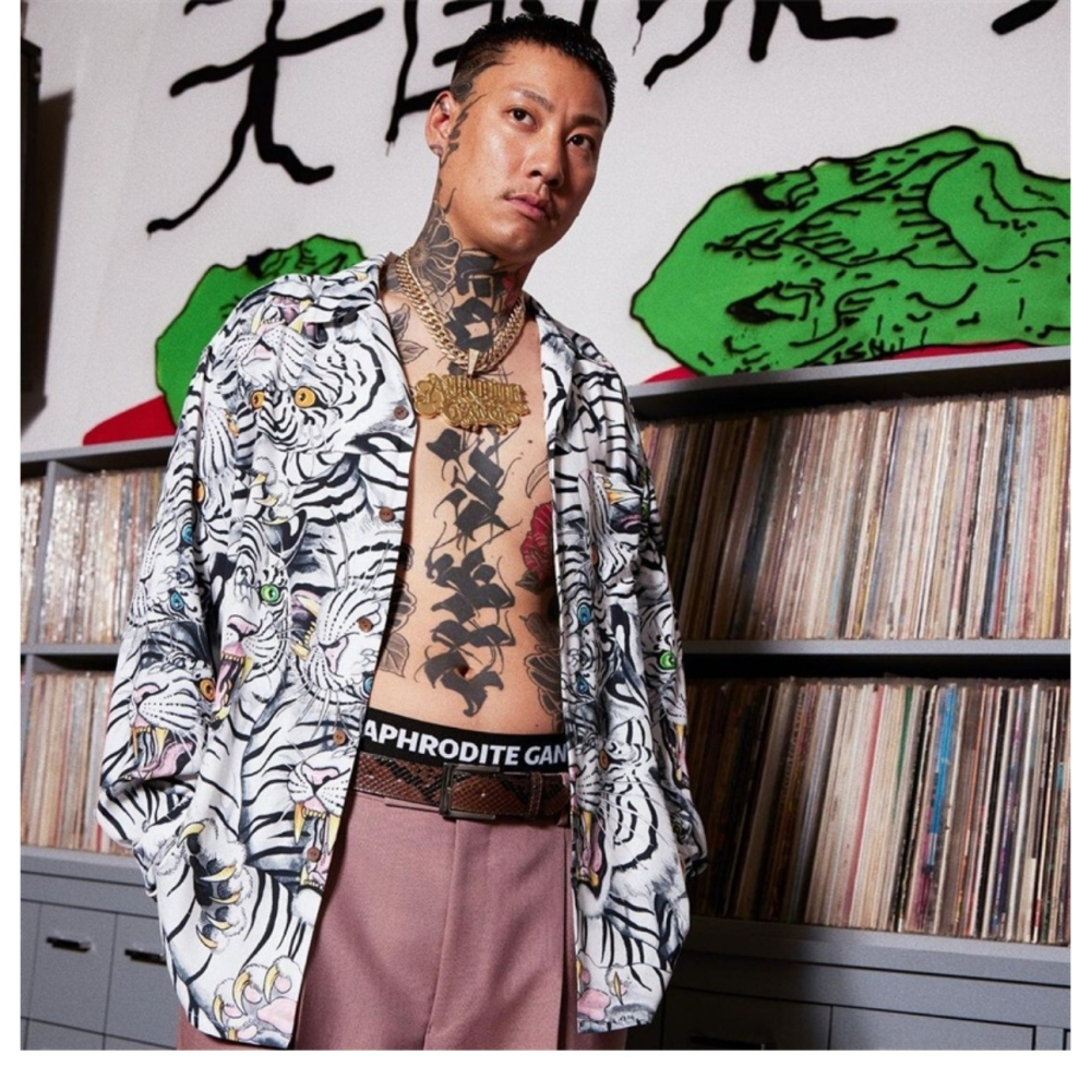 WACKO Iconic 天國東京 古巴襯衫 天絲 滿版印花 寬鬆 夏威夷襯衫長袖 HAWAIIAN SHIRT-細節圖9