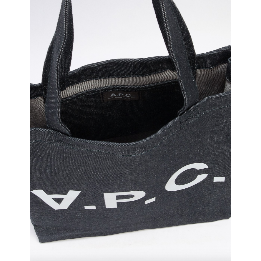 A.P.C. LAURE TOTE BAG SHOPPING BAG indigo牛仔包 購物包 EL CAPITAL-細節圖3