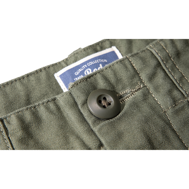 最強復刻 OG-107 酵素洗 8oz 軍綠HBT布料 斜紋布 復刻tellason 定番 定版 EL CAPITAL-細節圖8