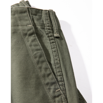 最強復刻 OG-107 酵素洗 8oz 軍綠HBT布料 斜紋布 復刻tellason 定番 定版 EL CAPITAL-細節圖9