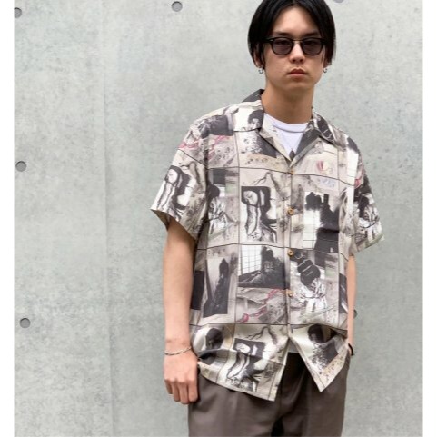 Iconic 天國東京 WACKO 古巴襯衫 天絲 滿版印花 寬鬆 夏威夷襯衫 EL CAPITAL-細節圖2