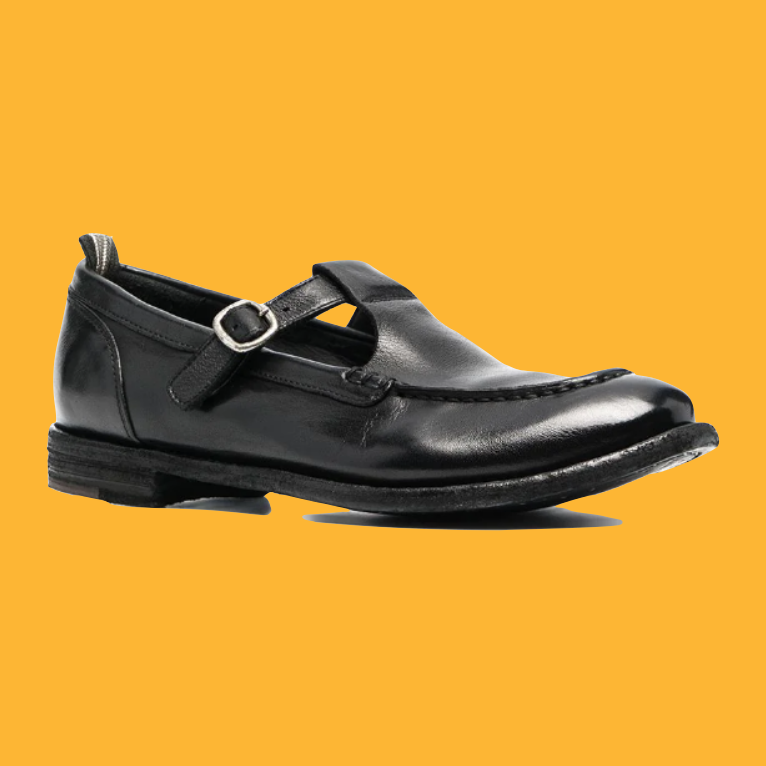 Officine Lexikon 532 樂福鞋 手工上線 透染皮革 女士正裝鞋 前掌固特異-細節圖8