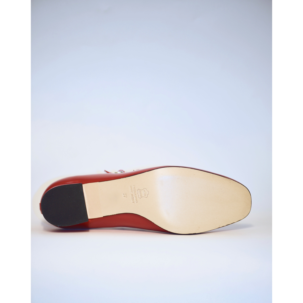 復刻 KINA Red patent leather Mary Janes 瑪麗珍鞋 高跟鞋 EL CAPITAL-細節圖8