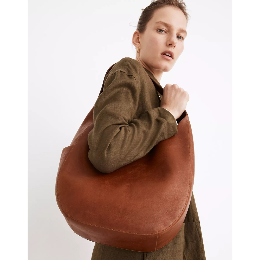 Madewell The Oversized Shopper Bag 半月包 托特包 EL CAPITAL-細節圖8