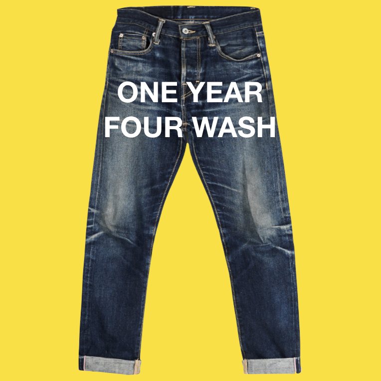 AZUL ORIENTE Densetsu 傳奇致敬款 16oz 粉紅赤耳 511 原色牛仔褲 INDIGO 毛羽感-細節圖2