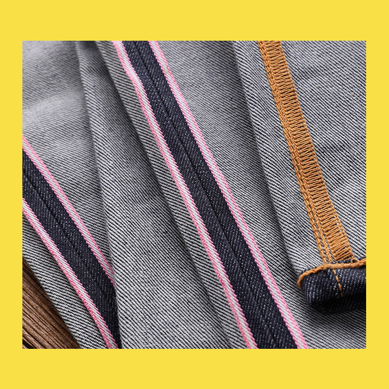 AZUL ORIENTE Densetsu 傳奇致敬款 16oz 粉紅赤耳 511 原色牛仔褲 INDIGO 毛羽感-細節圖6