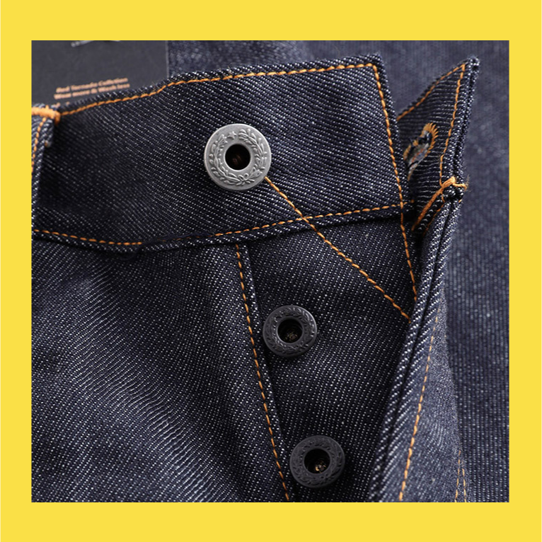 AZUL ORIENTE Densetsu 傳奇致敬款 16oz 粉紅赤耳 511 原色牛仔褲 INDIGO 毛羽感-細節圖9