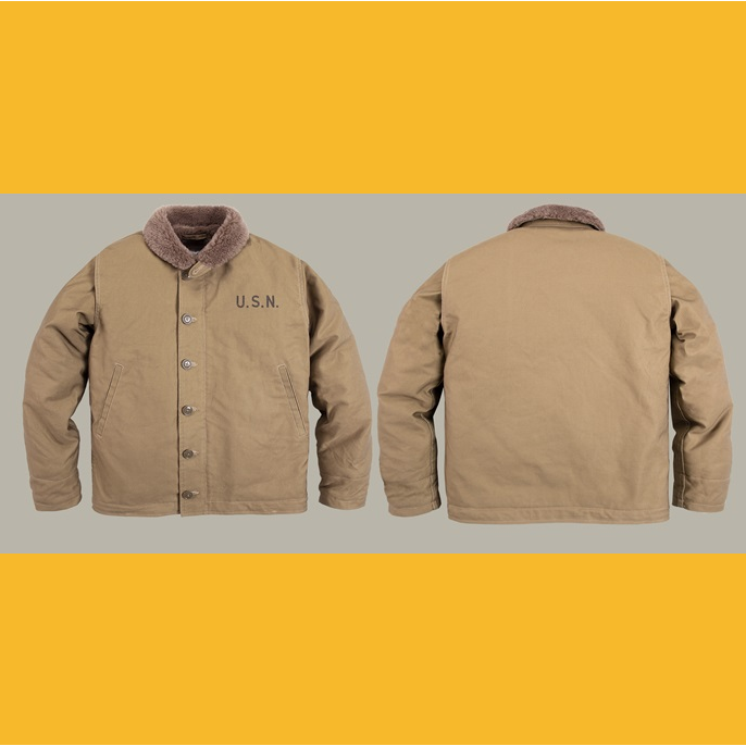 RT N-1 甲板服 羊絨版本 羊羔毛 皮毛一體 海軍夾克-細節圖3