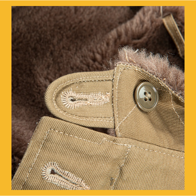 RT N-1 甲板服 羊絨版本 羊羔毛 皮毛一體 海軍夾克-細節圖9