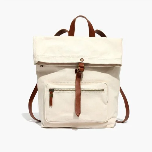 The Canvas Foldover Backpack 帆布背包 EL CAPITAL-細節圖4