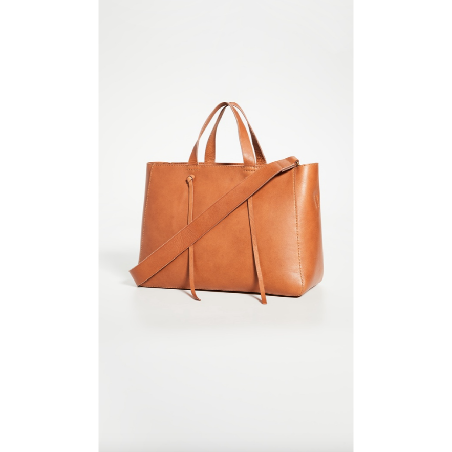 The Elsewhere Tie Crossbody Tote in Leather EL CAPITAL-細節圖5